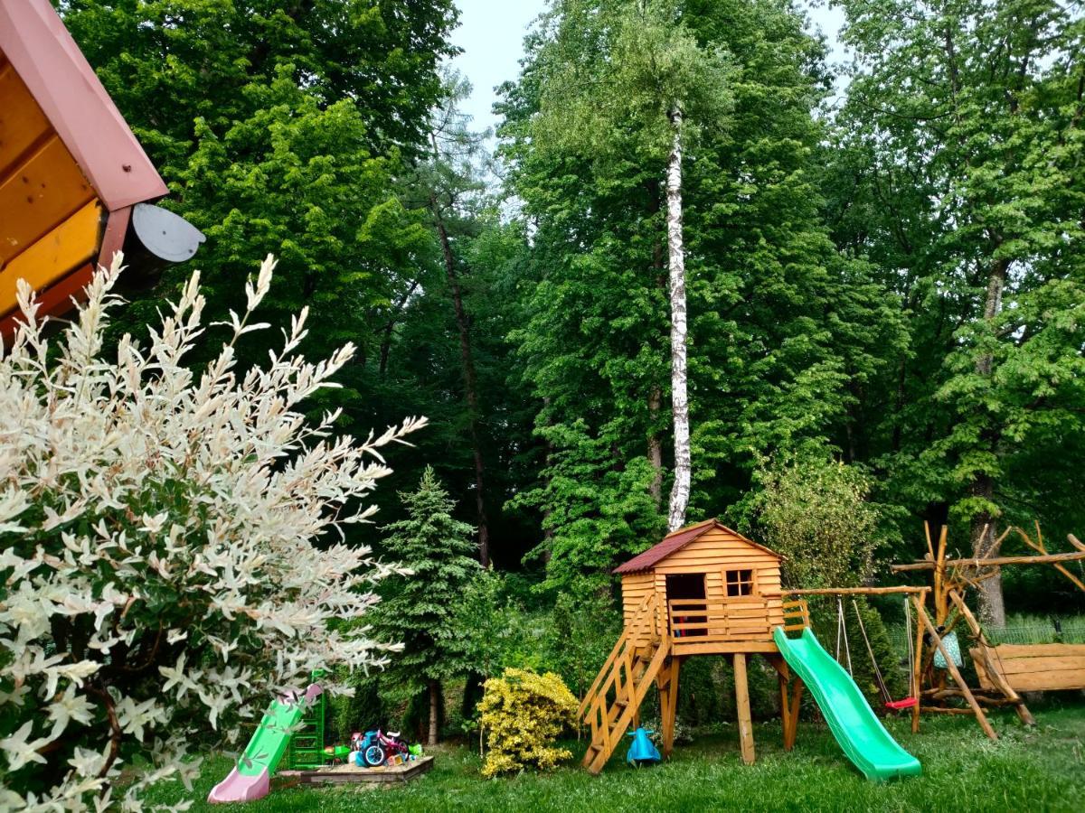 Domki I Pokoje U Borsa Леско Экстерьер фото